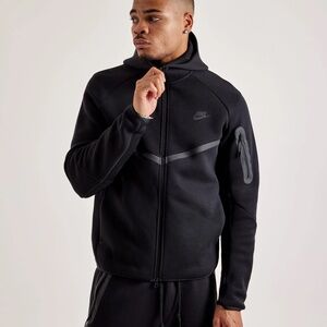Nike Tech Fleece Full-Zip Performance Hoodie Black